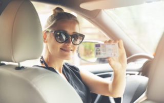 Drivers License with Smiles Driving Academy